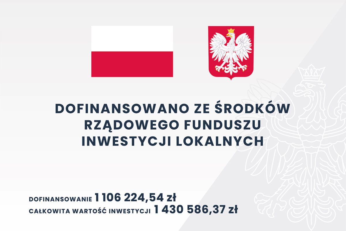 Przebudowa dróg i chodników w Gm. Wojcieszów celem podniesienia atrakcyjności turystycznej - Rządowy Fundusz Inwestycji Lokalnych