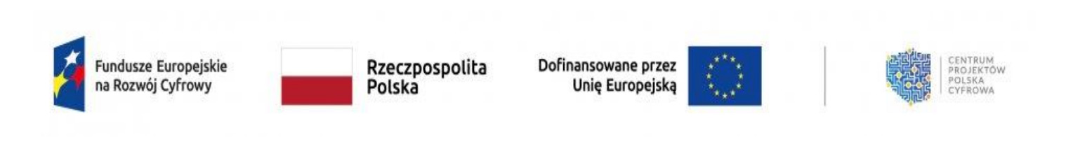 Cyberbezpieczny Samorząd - logotypy unijne